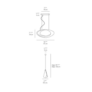 Artemide Cabildo suspension lamp LED 3000K - Buy now on ShopDecor - Discover the best products by ARTEMIDE design