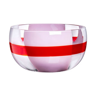 Carlo Moretti Mignon 661 bowl white in Murano glass diam. 19.8 cm