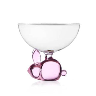 Ichendorf Animal Farm bowl pink rabbit by Alessandra Baldereschi - Buy now on ShopDecor - Discover the best products by ICHENDORF design