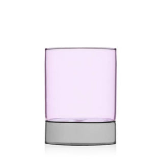 Ichendorf Bamboo Groove tumbler smoke - pink by Anna Perugini - Buy now on ShopDecor - Discover the best products by ICHENDORF design