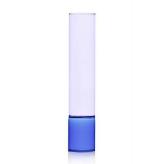 Ichendorf Bamboo Groove vase blue-violet h. 35 cm. by Anna Perugini - Buy now on ShopDecor - Discover the best products by ICHENDORF design