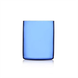 Ichendorf Cilindro Extra Light Colore water glass light blue by Marco Sironi - Buy now on ShopDecor - Discover the best products by ICHENDORF design