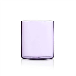 Ichendorf Cilindro Extra Light Colore wine glass lilac by Marco Sironi - Buy now on ShopDecor - Discover the best products by ICHENDORF design