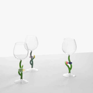 Ichendorf Marine Garden set 6 stemmed glasses mix by Alessandra Baldereschi - Buy now on ShopDecor - Discover the best products by ICHENDORF design
