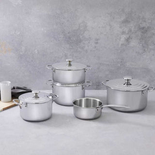 Le Creuset Signature Stainless Steel cookware set - Buy now on ShopDecor - Discover the best products by LECREUSET design