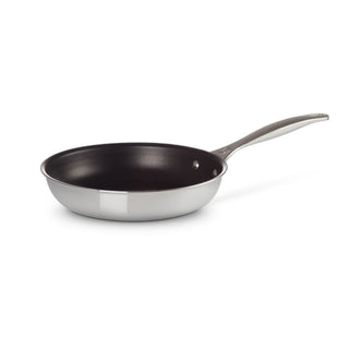 Le Creuset Signature Stainless Steel Non-stick deep frying pan 24 cm - Buy now on ShopDecor - Discover the best products by LECREUSET design