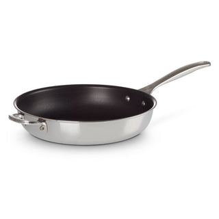 Le Creuset Signature Stainless Steel Non-stick deep frying pan 28 cm - Buy now on ShopDecor - Discover the best products by LECREUSET design