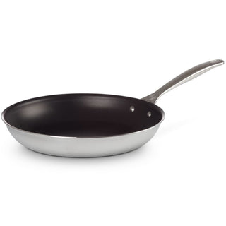 Le Creuset Signature Stainless Steel shallow non-stick frying pan 30 cm - Buy now on ShopDecor - Discover the best products by LECREUSET design