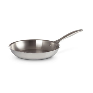 Le Creuset Signature stainless steel uncoated frying pan Shallow 20 cm - Buy now on ShopDecor - Discover the best products by LECREUSET design