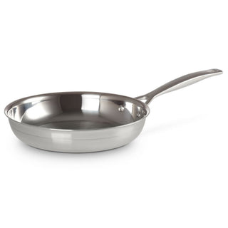 Le Creuset 3-ply Stainless Steel uncoated frying pan 24 cm - Buy now on ShopDecor - Discover the best products by LECREUSET design