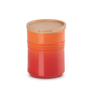 Le Creuset Stoneware medium storage jar Le Creuset Flame - Buy now on ShopDecor - Discover the best products by LECREUSET design