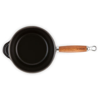 Le Creuset Tradition cast iron saucepan with wooden handle diam. 18 cm. - Buy now on ShopDecor - Discover the best products by LECREUSET design