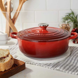 Le Creuset Signature cast iron risotto pot diam. 30 cm. - Buy now on ShopDecor - Discover the best products by LECREUSET design