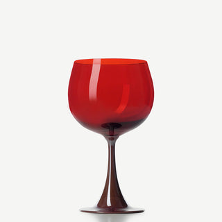 Nason Moretti Burlesque bourgogne red wine chalice blueberry and red - Buy now on ShopDecor - Discover the best products by NASON MORETTI design
