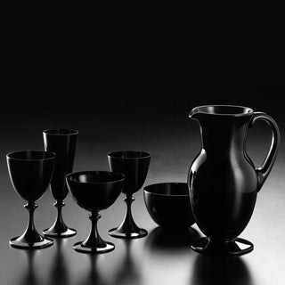 Nason Moretti Mori flute black - Murano glass - Buy now on ShopDecor - Discover the best products by NASON MORETTI design