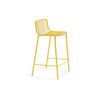 Pedrali Nolita 3657 garden stool with seat H.65 cm. Pedrali Yellow GI100E - Buy now on ShopDecor - Discover the best products by PEDRALI design