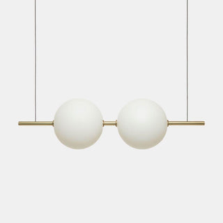 Il Fanale Alma pendant lamp LED 2 light points - Glass - Buy now on ShopDecor - Discover the best products by IL FANALE design