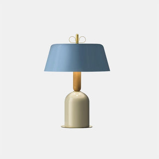 Il Fanale Bon Ton table lamp diam. 40 cm - Metal Il Fanale Bon ton Light blue - Buy now on ShopDecor - Discover the best products by IL FANALE design