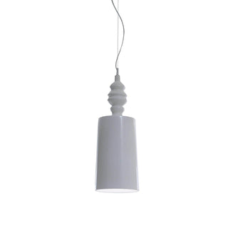 Karman Alì e Babà suspension lamp diam. 25 cm. Glossy white - Buy now on ShopDecor - Discover the best products by KARMAN design