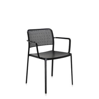 Kartell Audrey armchair Kartell Black/Black N2 - Buy now on ShopDecor - Discover the best products by KARTELL design