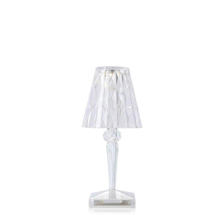 Kartell Battery portable table lamp outdoor Kartell Crystal B4 - Buy now on ShopDecor - Discover the best products by KARTELL design