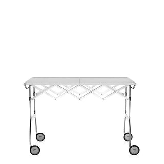 Kartell Battista folding trolley Kartell White 03 - Buy now on ShopDecor - Discover the best products by KARTELL design
