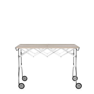 Kartell Battista folding trolley Kartell Cream T6 - Buy now on ShopDecor - Discover the best products by KARTELL design