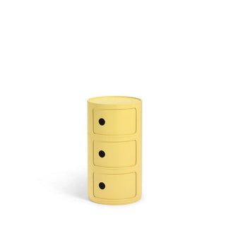 Kartell Componibili Bio container with 3 drawers Kartell Yellow GI - Buy now on ShopDecor - Discover the best products by KARTELL design