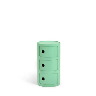 Kartell Componibili Bio container with 3 drawers Kartell Green VE - Buy now on ShopDecor - Discover the best products by KARTELL design
