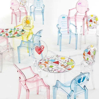 Kartell TipTop Kids side table for children with dinosaur - Buy now on ShopDecor - Discover the best products by KARTELL design