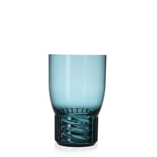 Kartell Trama water glass Kartell Light blue E4 - Buy now on ShopDecor - Discover the best products by KARTELL design