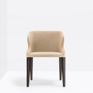 Pedrali Leila 681 padded armchair in fabric - Buy now on ShopDecor - Discover the best products by PEDRALI design