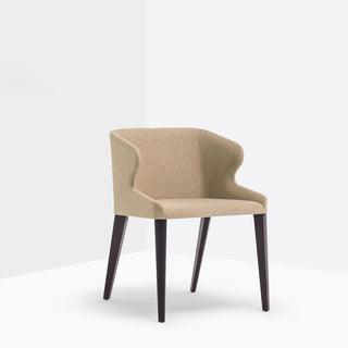 Pedrali Leila 681 padded armchair in fabric - Buy now on ShopDecor - Discover the best products by PEDRALI design