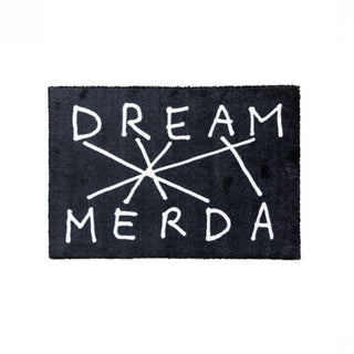 Seletti Connection Rugs Dream Merda rug 100x70 cm. Black - Buy now on ShopDecor - Discover the best products by SELETTI design