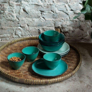 Serax Aqua plate green diam. 28.5 cm. - Buy now on ShopDecor - Discover the best products by SERAX design