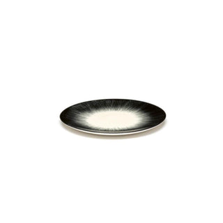 Serax Dé plate diam. 14 cm. off white/black var 4 - Buy now on ShopDecor - Discover the best products by SERAX design