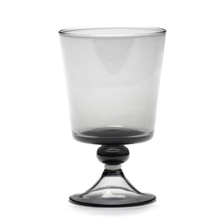 Serax La Mère red wine glass smoky grey h. 13 cm. Buy on Shopdecor SERAX collections
