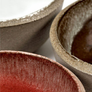 Serax Urbanistic Ceramics deep plate diam. 21 cm. red - Buy now on ShopDecor - Discover the best products by SERAX design