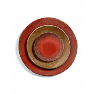 Serax Urbanistic Ceramics dinner plate diam. 20 cm. brown - Buy now on ShopDecor - Discover the best products by SERAX design
