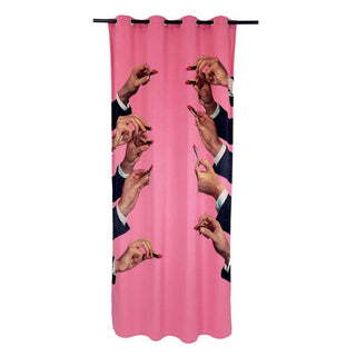 Seletti Toiletpaper Curtain Lipsticks Pink - Buy now on ShopDecor - Discover the best products by TOILETPAPER HOME design