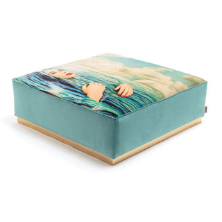 Seletti Toiletpaper Pouf Seagirl 103x103 cm. - Buy now on ShopDecor - Discover the best products by TOILETPAPER HOME design