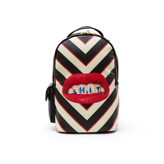 Seletti Toiletpaper Travel Rucksack Shit - Buy now on ShopDecor - Discover the best products by TOILETPAPER HOME design