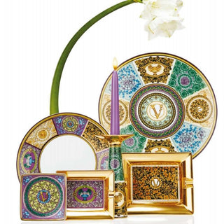 Versace meets Rosenthal Barocco Mosaic bowl square flat 12x12 cm - Buy now on ShopDecor - Discover the best products by VERSACE HOME design