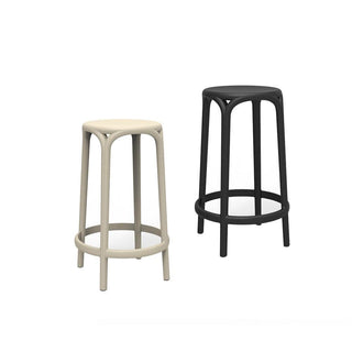 Vondom Brooklyn stool h.seat 76 cm. by Eugeni Quitllet - Buy now on ShopDecor - Discover the best products by VONDOM design