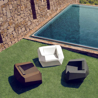 Vondom Faz armchair polyethylene by Ramón Esteve - Buy now on ShopDecor - Discover the best products by VONDOM design