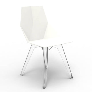 Vondom Faz chair polyethylene by Ramón Esteve Vondom White - Buy now on ShopDecor - Discover the best products by VONDOM design