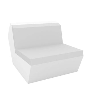 Vondom Faz sofa central module white by Ramón Esteve - Buy now on ShopDecor - Discover the best products by VONDOM design